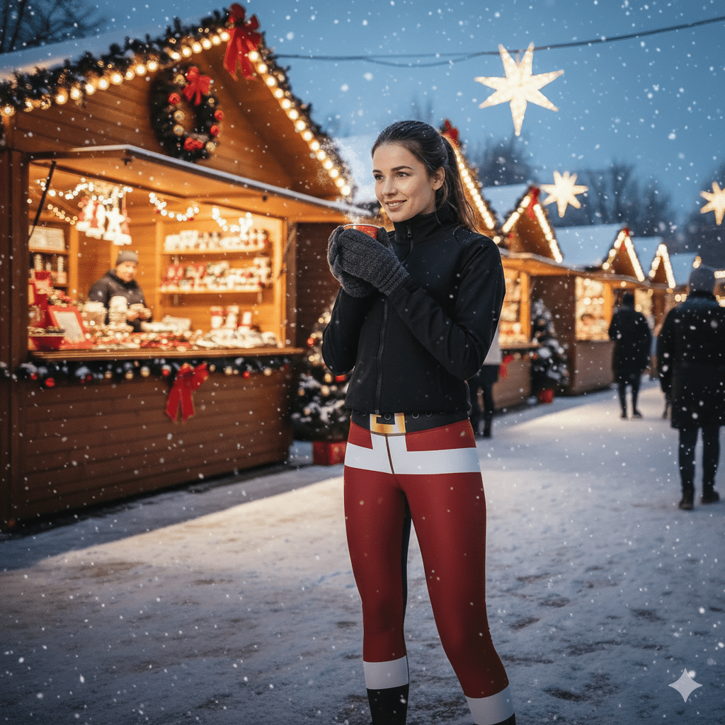 Legging Noël | ChristmasLeg - Anti - Stress Fitness